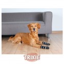 Trixie Calcetines antideslizantes talla S-M de color negro, 2 uds para perro