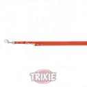Trixie Ramal Basic de piel talla XS-S de color rojo para perro
