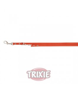 Trixie Ramal Basic de piel talla XS-S de color rojo para perro