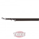 Trixie Ramal Basic de piel talla S-M de color negro para perro
