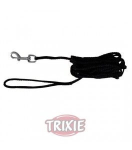 Trixie Ramal Tracking de 10 m color negro para perro