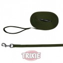 Trixie Ramal Tracking de 5 m,20 mm, color verde para perro