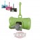Trixie Dispensador plástico huesito, colores surtidos, incluye 15 bolsas