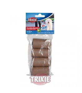 Trixie 4 Rollos de 10 bolsas biodegradables