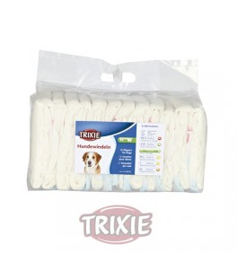 Trixie 12 Pañales para perros ultra absorbentes, M