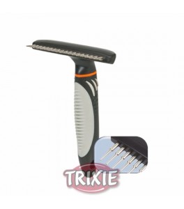 Trixie Rastrillo Pelo Largo, 10x15cm para perro