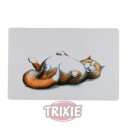 Trixie Salvamanteles Gato gordo, 44 × 28 cm