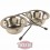 Trixie Set comederos acero inoxidable