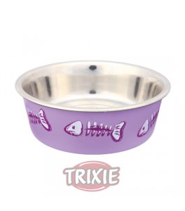Trixie Comedero acero inoxidable resistente 0.3l para gatos