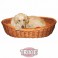 Trixie Cuna para perro de mimbre CLARO, 100 cm