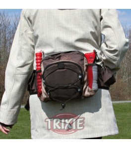 Trixie Cinturón bolsa multi-objetos 57-138 cm, Marrón/beig