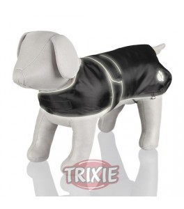 Trixie Capa Orléans XS 30 cm reflectante negro para perro