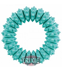 Trixie Denta Fun anillo caucho natural menta, 9cm, ø12cm