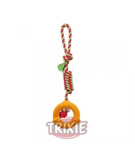 Trixie Denta Fun anillo con cuerda 12cm/41 cm