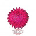 Trixie Pelota Erizo Flashing de caucho termoplástico(TPR),ø5cm