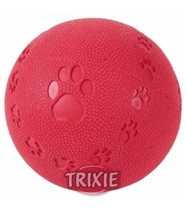 Trixie Pelota con sonido de caucho natural, ø 7 cm