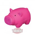 Trixie Cerdo de latex con sonido original del animal, 11 cm