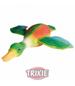 Trixie Pato de latex volando con sonido original, 30 cm