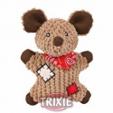 Trixie Ratón con parches de tela, 19 cm