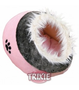 Trixie Cueva suave Minou, 35x26x41 cm, Rosa/Gris