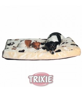 Trixie Cojín Gino, 60x40 cm, Beige/Marrón oscuro