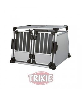 Trixie Jaula Doble de Transporte de Aluminio