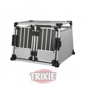 Trixie Jaula Doble de Transporte de Aluminio