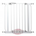 Trixie Barrera extensible metal, 75-85x76cm, Esmalte Blco