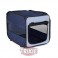 Trixie Caseta desmontable Twister, talla M azul/beig para perro