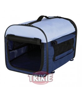 Trixie Caseta desmontable, talla 4 azul oscuro/beige para perro