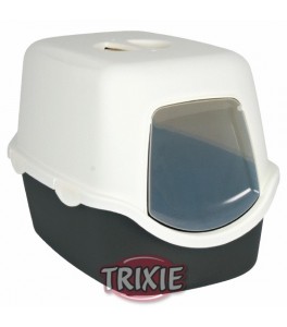 Trixie Bandeja Higiénica gato Diego, gris oscuro/crema