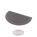 Trixie Alfombrilla PVC, Semi-circular, 59×35cm, Antracita