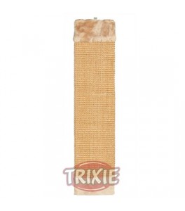 Tabla rascadora con peluche, 15x62 cm, marrón