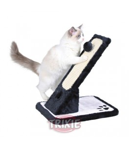 Tabla rascadora, 30x42x40 cm, negro/blanco