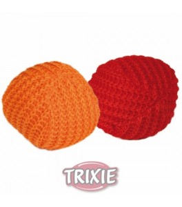Trixie 2 Pelotas de punto,s, Catnip, ø 4, 5 cm