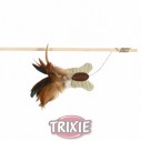 Trixie Varita juego, Mariposa con plumas, Catnip, 45 cm
