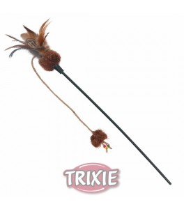 Trixie Varita juego, Mariposa-pelota, 54cm, Catnip, Mr-Bg