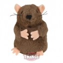 Trixie Topo con Catnip y sonido, Peluche, 8 cm
