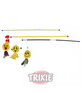 Trixie Varita de Juego con Smiley, 50 cm