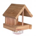 Trixie Casita comedero, madera cedro, 16x15x13cm, naturals