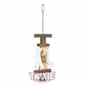 Trixie Juguete Natural Living cascabel/cuerda, 38 cms
