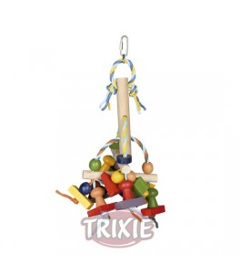Trixie Juguete madera coloreada, 31 cm s