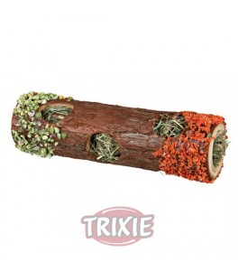 Trixie Túnel en Tubo con Heno & flores hibiscus, 20cm,25g