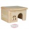 Trixie Casita madera para hámsters, 15×12×15 cm
