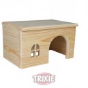 Trixie Casita madera para cobayas, 28×16×18 cm