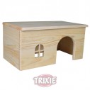 Trixie Casita madera para conejos, 40×20×23 cm