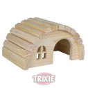 Trixie Casita madera para hámsters, 19×11×13 cm