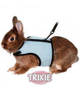Trixie Set de arnes y correa para roedores y conejos