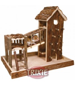 Trixie Área de Juego Birger Natural Living para roedores, 36×33×26 cm