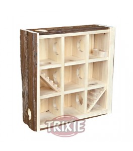Trixie Torre Juego, Natural Living para roedores, 30x30x10 cm